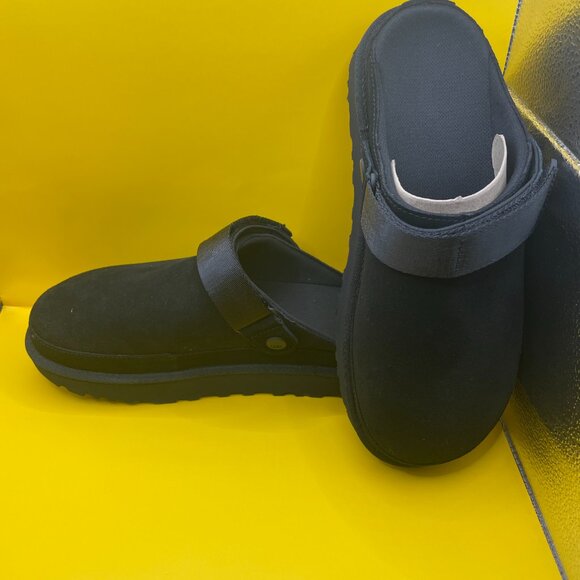 UGGS WOMEN GOLDENSTAR SUEDE CLOGS (9.5) - Picture 8 of 13